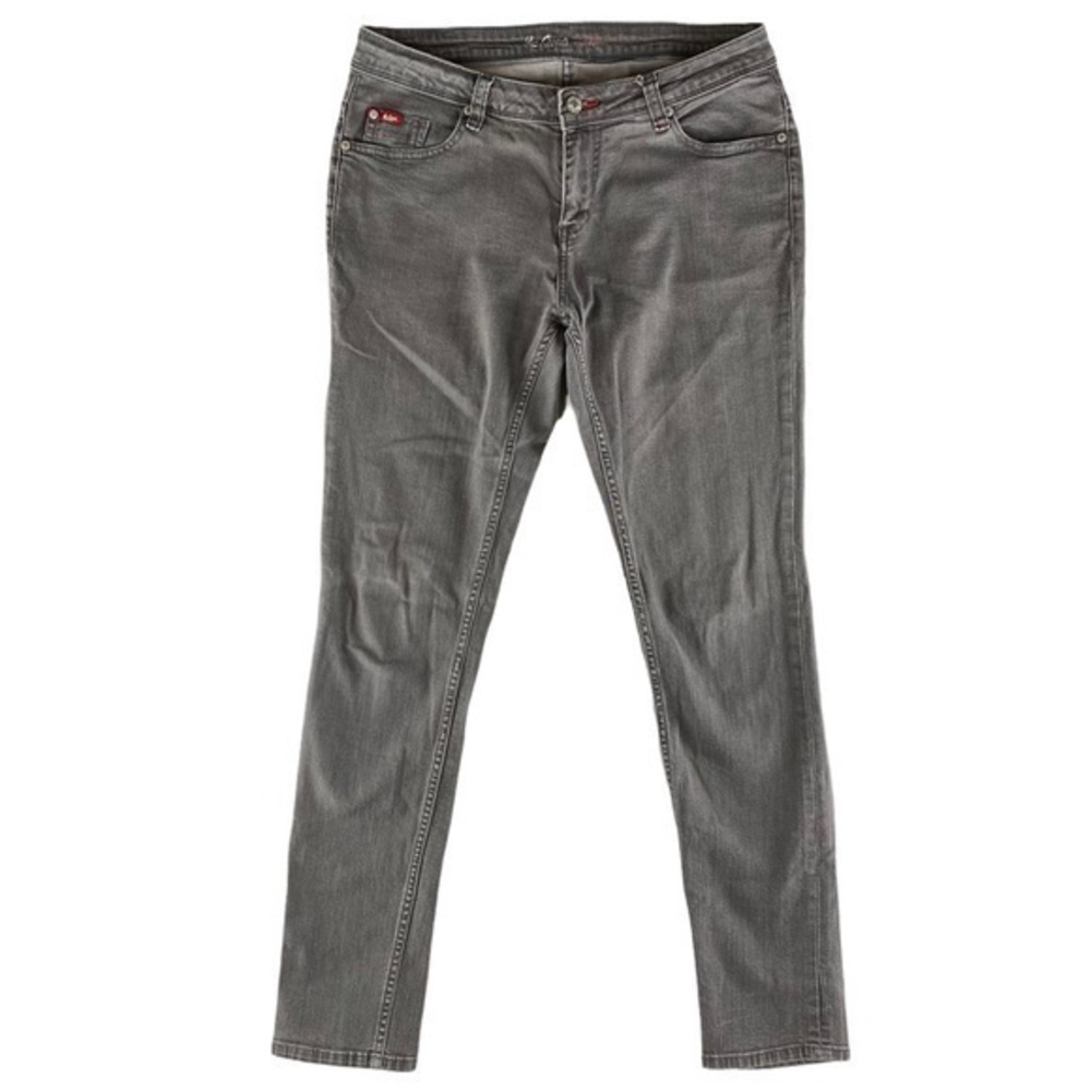 Lee Cooper Gray Denim Stretch Mid Rise Skinny Jeans Womens‎  Size 30